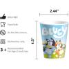 Zak Designs Bluey Kids Dinnerware Set Includes Plate, Bowl, and Tumbler, Made of Durable Melamine Material and Perfect for Kids (3-Piece Set, Non-BPA)