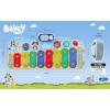 eKids Bluey Toy Piano Play Mat with Music and Sound Effects, Toddler Toy for Ages 3 and Up