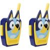 ekids Bluey Toy Walkie Talkies for Kids, Static Free Extended Range Indoor and Outdoor Toys, Bluey Toys for Toddlers Make Great