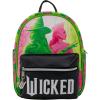 AI ACCESSORY INNOVATIONS Bluey Big Face Mini Cosplay PU Backpack Purse, Shoulder Bag with Epoxy Filled Metal Pineapple Charm, 10.5 Inch, Adjustable Straps, Faux Leather(Wicked)