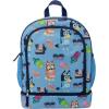 AI ACCESSORY INNOVATIONS Bluey & Bingo 2 in 1 kids Backpack, 16″ School Bag with Insulated Pocket & Bento Box for Boys & Girls, Blue(Bluey)