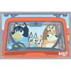 Bluey – Car Ride Wall Poster, 19L” x 13W”, Premium Unframed Version(Gray Framed Version)