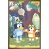Bluey – Duo Wall Poster, 19L” x 13W”, Premium Unframed Version(Bronze Framed Version)