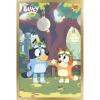 Bluey – Duo Wall Poster, 19L” x 13W”, Premium Unframed Version(Gold Framed Version)