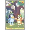 Bluey – Duo Wall Poster, 19L” x 13W”, Premium Unframed Version(Gray Framed Version)