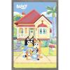 Bluey – Family Wall Poster, 19L” x 13W”, Premium Unframed Version(Barnwood Framed Version)