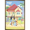 Bluey – Family Wall Poster, 19L” x 13W”, Premium Unframed Version(Bronze Framed Version)