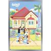 Bluey – Family Wall Poster, 19L” x 13W”, Premium Unframed Version(Silver Framed Version)
