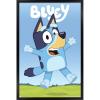 Bluey – Hey Wall Poster, 22.4L” x 14.7W”, Premium Unframed Version(Black Framed Version)