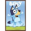 Bluey – Hey Wall Poster, 22.4L” x 14.7W”, Premium Unframed Version(Mahogany Framed Version)