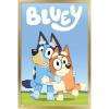 Bluey – Hug Wall Poster, 22.4L” x 14.7W”, Barnwood Framed Version(Gold Framed Version)