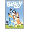 Bluey – Hug Wall Poster, 22.4L” x 14.7W”, Barnwood Framed Version(Gray Framed Version)