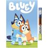 Bluey – Hug Wall Poster, 22.4L” x 14.7W”, Barnwood Framed Version(Poster & Clip Bundle)