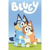 Bluey – Hug Wall Poster, 22.4L” x 14.7W”, Barnwood Framed Version(Premium Unframed Version)