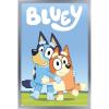 Bluey – Hug Wall Poster, 22.4L” x 14.7W”, Barnwood Framed Version(Silver Framed Version)