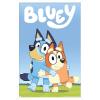 Bluey – Hug Wall Poster, 22.4L” x 14.7W”, Barnwood Framed Version(White Framed Version)