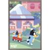 Bluey – Walking Wall Poster, 22.4L” x 14.7W”, Premium Unframed Version(Barnwood Framed Version)