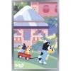 Bluey – Walking Wall Poster, 22.4L” x 14.7W”, Premium Unframed Version(Silver Framed Version)