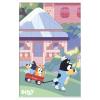 Bluey – Walking Wall Poster, 22.4L” x 14.7W”, Premium Unframed Version(White Framed Version)