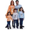 Bluey Bingo Chilli Mom Bandit Dad Long Sleeve Matching Family T-Shirt Toddler to Adult(Dad  Blue)