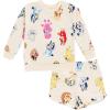 Bluey Bingo Chloe Coco French Terry Sweatshirt and Shorts Infant to Big Kid(Multicolor)