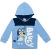Bluey Bingo Fleece Half Zip Hoodie Toddler to Big Kid(Blue)