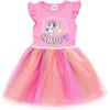 Bluey Bingo Girls Dress Toddler to Big Kid(Pink)