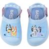 Bluey Boys & Girls Clogs Kids Slip On Beach Water Shoes with Adjustable Strap(Blue Hearts)
