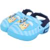 Bluey Boys & Girls Clogs Kids Slip On Beach Water Shoes with Adjustable Strap(Blue Stripes)