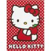 Bluey Canvas Wall Art and Décor with 3D Tufting,Kids Bedroom or Playroom Wall Decoration, 11″ W x 15″ H(Hello Kitty White Dot)