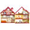 Bluey Celebration Home Playset, Portable Birthday Party Toy House with 11 Removable Accessories and 2.5” Figure, House Toys for Kids of Ages 3+(1- XL Lights and Sounds Home)