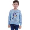 Bluey Christmas Matching Family Sweater Toddler to Adult Sizes (2T – 2XL)(Bluey  Blue)