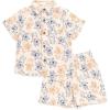 Bluey Cotton Gauze Matching Family Outfits Dress & Button Down Shirt & Shorts Infant to Little Kid Sizes (12 Months – 7-8)(Boy’s Shorts Set)