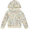Bluey Cozy Sherpa Zip Up Cosplay Hoodie Toddler to Big Kid Sizes (2T – 10-12)(Cream White)