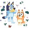 Bluey Friends & Family Peel and Stick Wall Mural by RoomMates, RMK12802M(Bluey & Bingo)