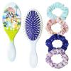 Bluey Hair Accessory 5 Pcs Set – 1 Regular 9 inch Bluey HairBrush For Girls + 4 Bluey Scrunchies For Kids – Accessories For Girls – Detangling Brush – Elastic Hair Ties Ropes Scrunchies Ages 3+(Bluey 5 Piece Hair Accessories)