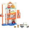 Bluey Hammerbarn Mega Kids Home Improvement Store Playset, 22”, 4 Level Pretend Store with 15 Accessories and 45+ Sounds, Kids Play Market for Ages 3+(2 – Shopping Center)