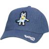 Bluey Hat Toddler Baseball Cap – Cute Hat for Kids, Adjustable Toddler Ball Cap, Bingo, Bandit(Blue Denim)