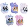 Bluey Kids No Show Socks, Pink, Small