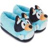 Bluey Ladies Bingo Slippers – Ladies Classic Bingo Big Face Plush Slippers, Bandit, Chilli & Bingo 3D Plush Slippers