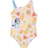 Bluey One Piece Bathing Suit Infant to Big Kid Sizes (18 Months – 10-12)(Blush Pink)