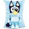Bluey Snuggle Pillow – Super Soft Plush Decorative Throw Pillow – Measures 15 Inches (Official Bluey Product)