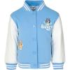 Bluey Varsity Bomber Jacket Toddler to Big Kid(Blue)