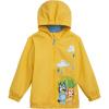 Bluey Yellow Zip Up Waterproof Rain Jacket Toddler to Little Kid Sizes (2T – 7-8)(Yellow)