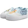 Bluey and Bingo Girls Slip On Shoes(Blue)