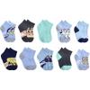 Bluey boys Baby Boys Multi Pack Socks(Pale Grey Heather (10-pack))