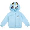 Bluey boys Bluey Zip Up Cosplay Hoodie(Blue)