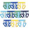 Bluey boys Briefs of 100% Combed Cotton Underwear Briefs, Sizes 18m, 2/3t, 4t, 4, 6, and 8(Bluey10pk)