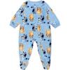 Bluey boys Footed Blanket Sleeper, Comfortable Pajamas, Soft & Cute for Kids(Star Sisters)