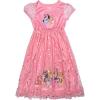 Bluey girls Fantasy Gown Nightgown(Bluey Friends)